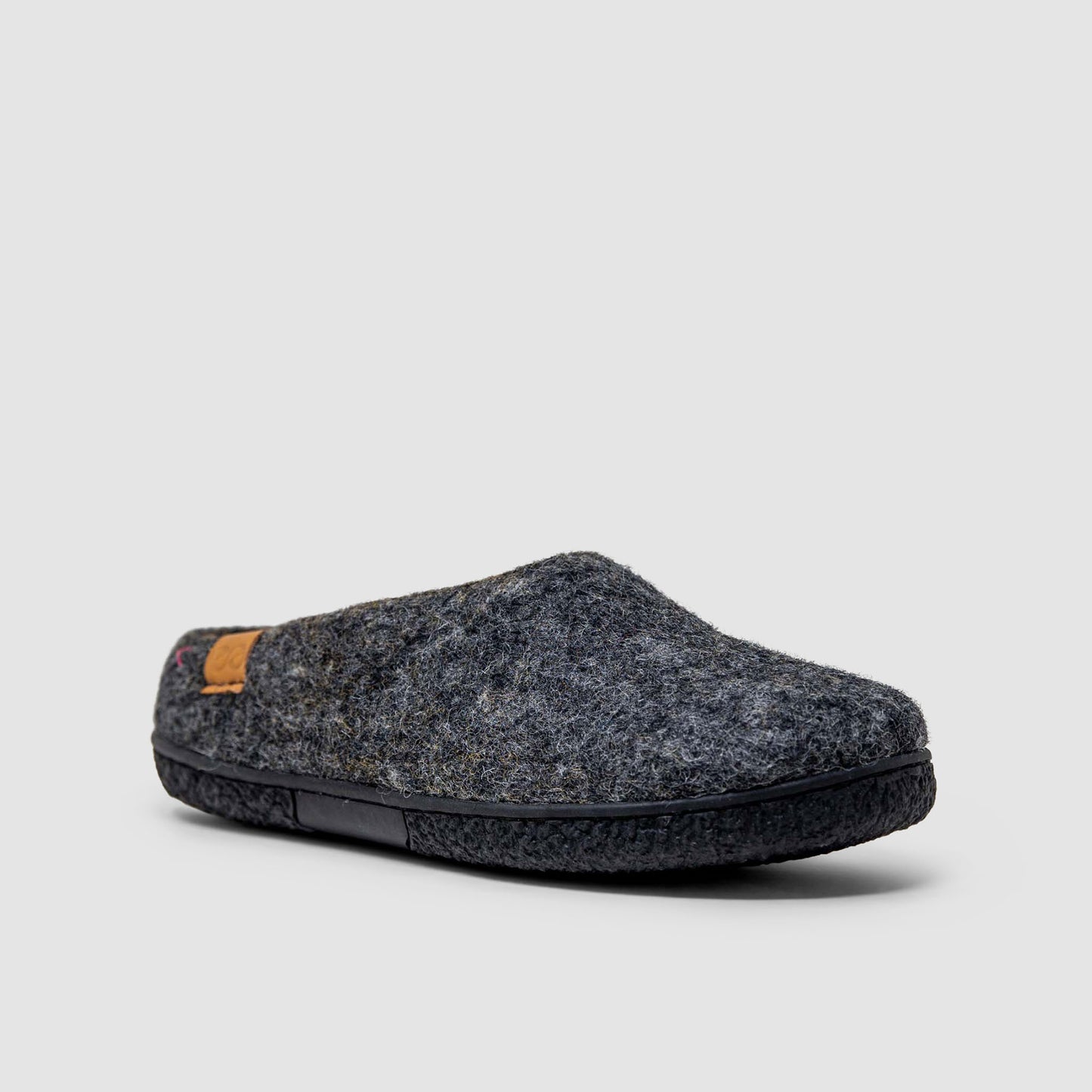 Tibet Wool Slipper | Two-Tone - Charcoal / Amber