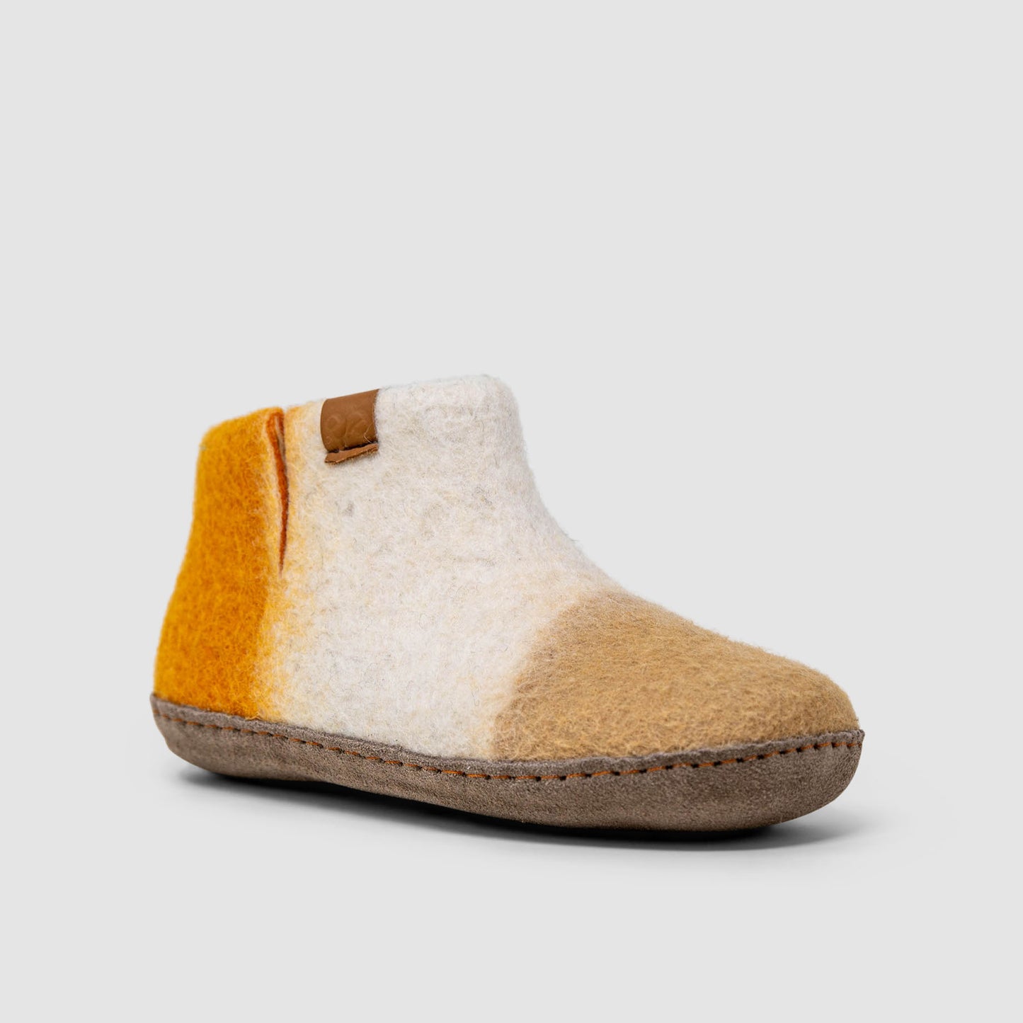 Everest Wool Slipper | Tri-Color - Fog