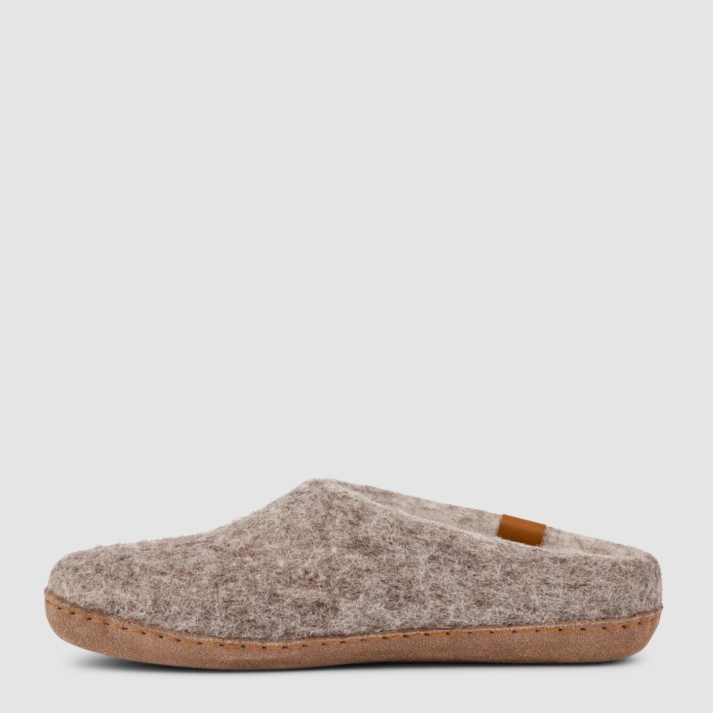 Makalu Wool Slipper | Breast Cancer Ribbon - Grey