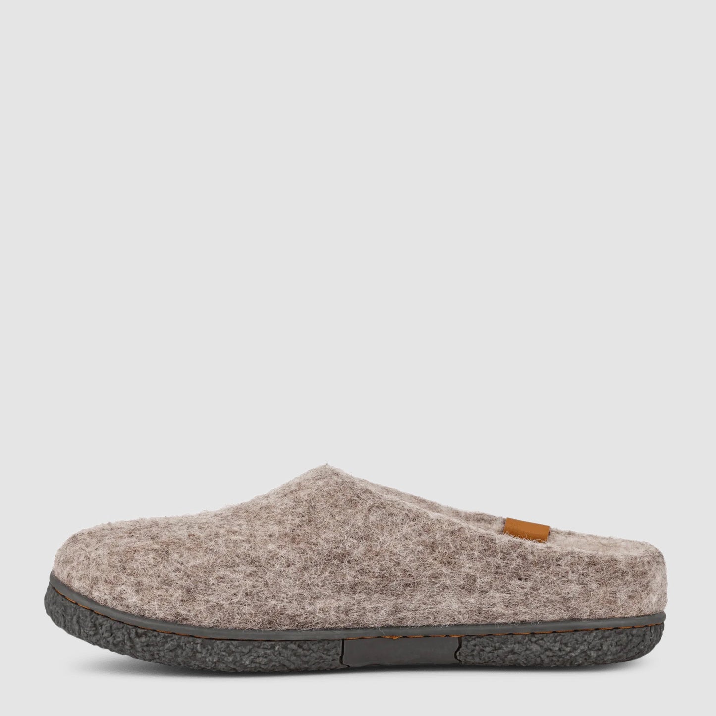 Tibet Wool Slipper | Breast Cancer Ribbon - Grey