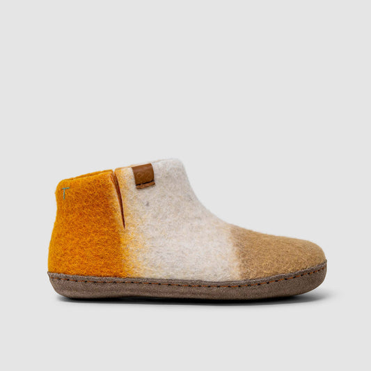 Everest Wool Slipper | Tri-Color - Fog