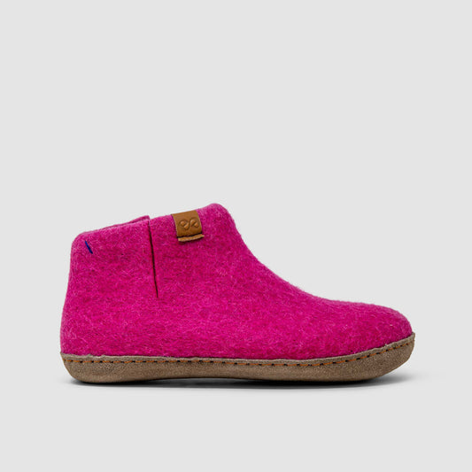 Everest Wool Slipper | Two-Tone - Bright Pink / Baby Pink