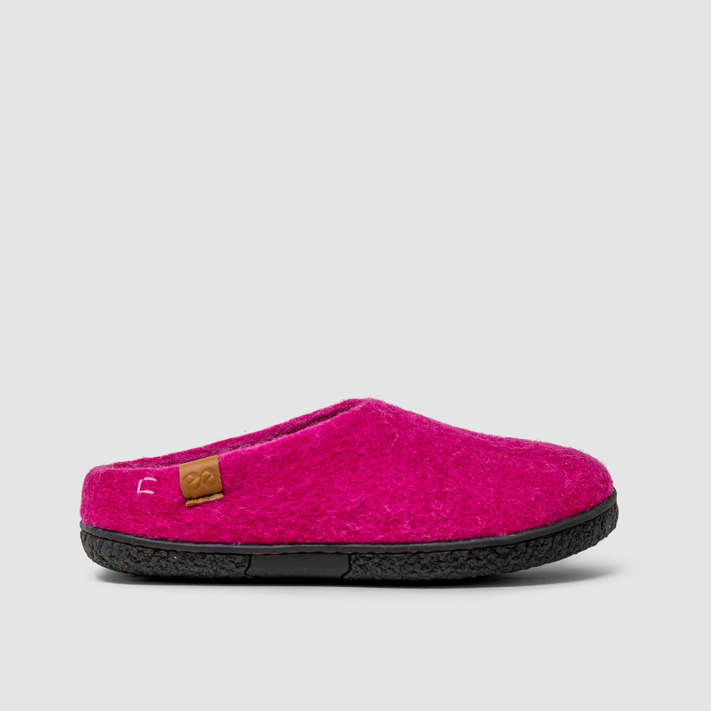 Tibet Wool Slipper | Two-Tone - Bright Pink / Baby Pink