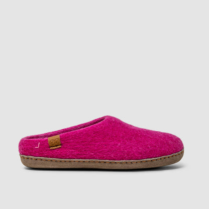 Makalu Wool Slipper | Two-Tone - Bright Pink / Baby Pink