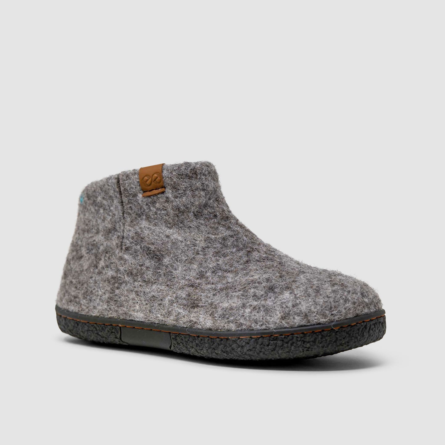 Nepal Wool Slipper | Two-Tone - Grey / Natural