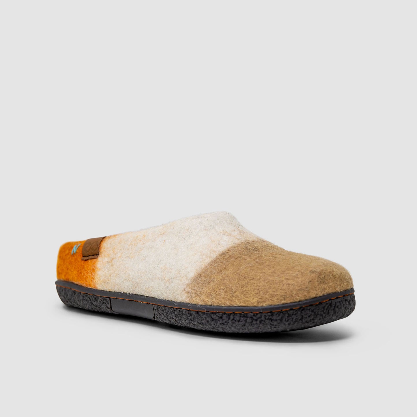Tibet Wool Slipper | Tri-Color - Fog