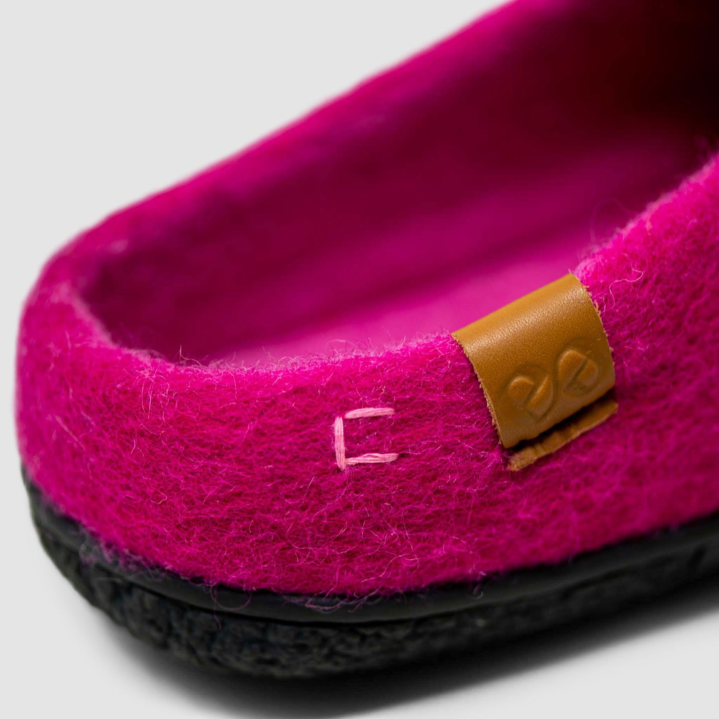 Tibet Wool Slipper | Two-Tone - Bright Pink / Baby Pink