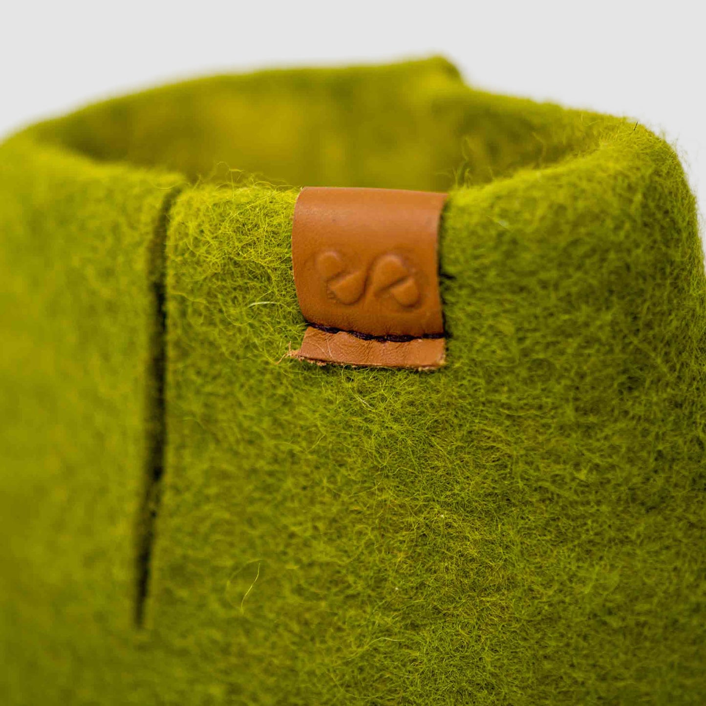 Nepal Wool Slipper | Two-Tone - Lime / Amber
