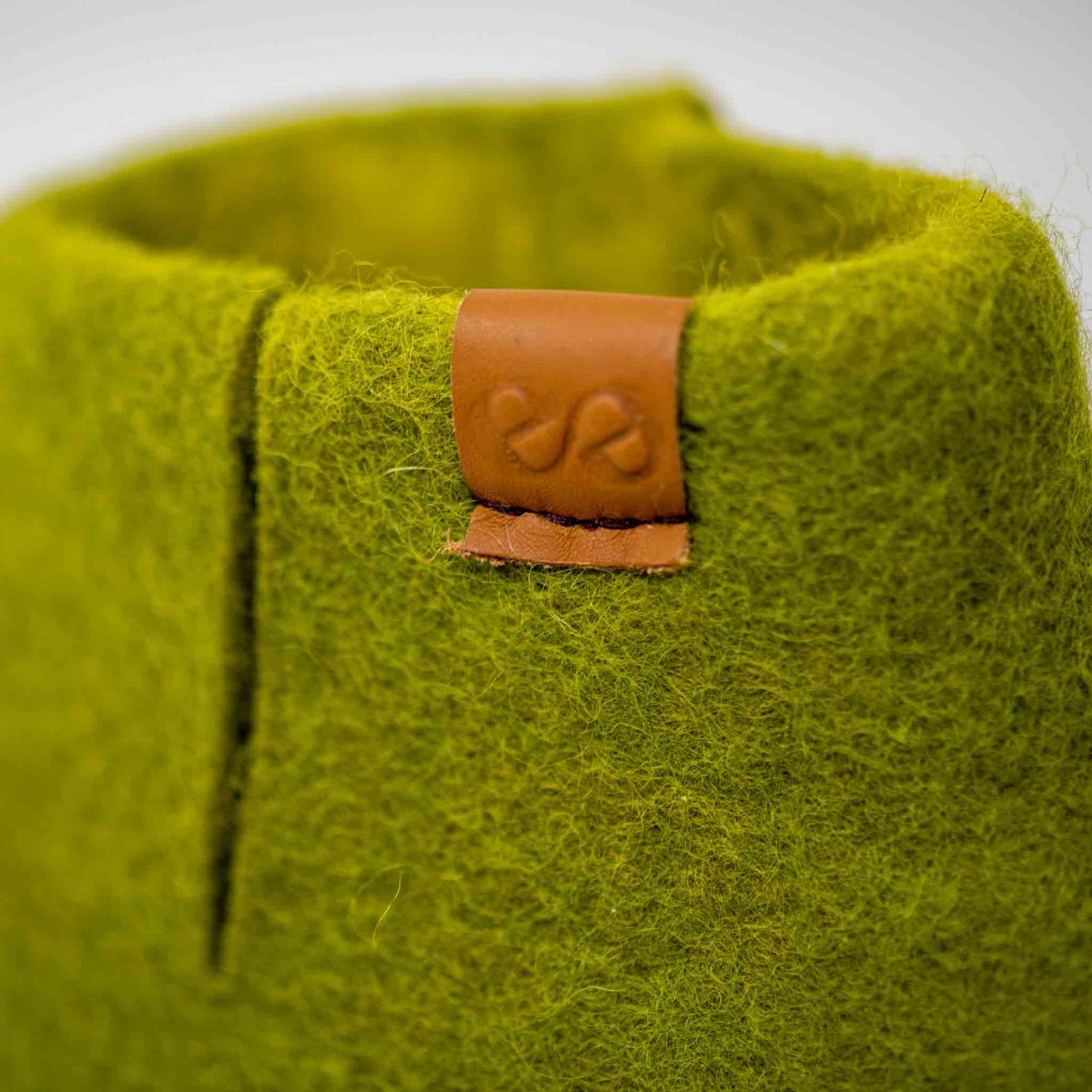 Everest Wool Slipper | Two-Tone - Lime / Amber