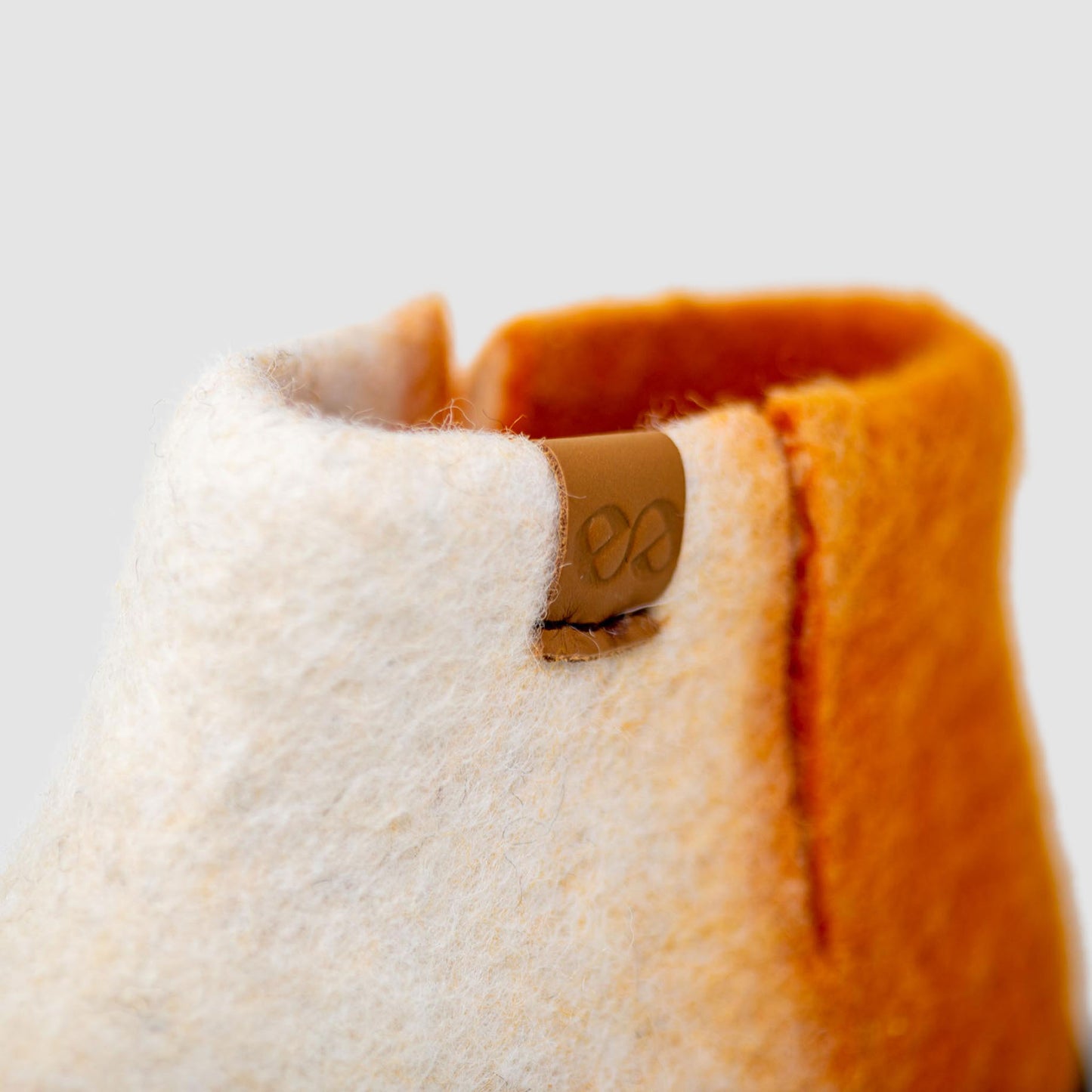 Nepal Wool Slipper | Tri-Color - Fog