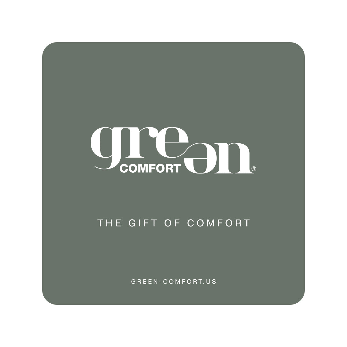 Green Comfort USA Gift Card